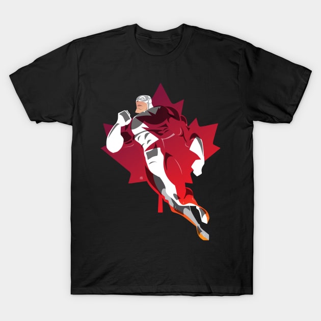 To Guard the Great White North T-Shirt by CuddleswithCatsArt